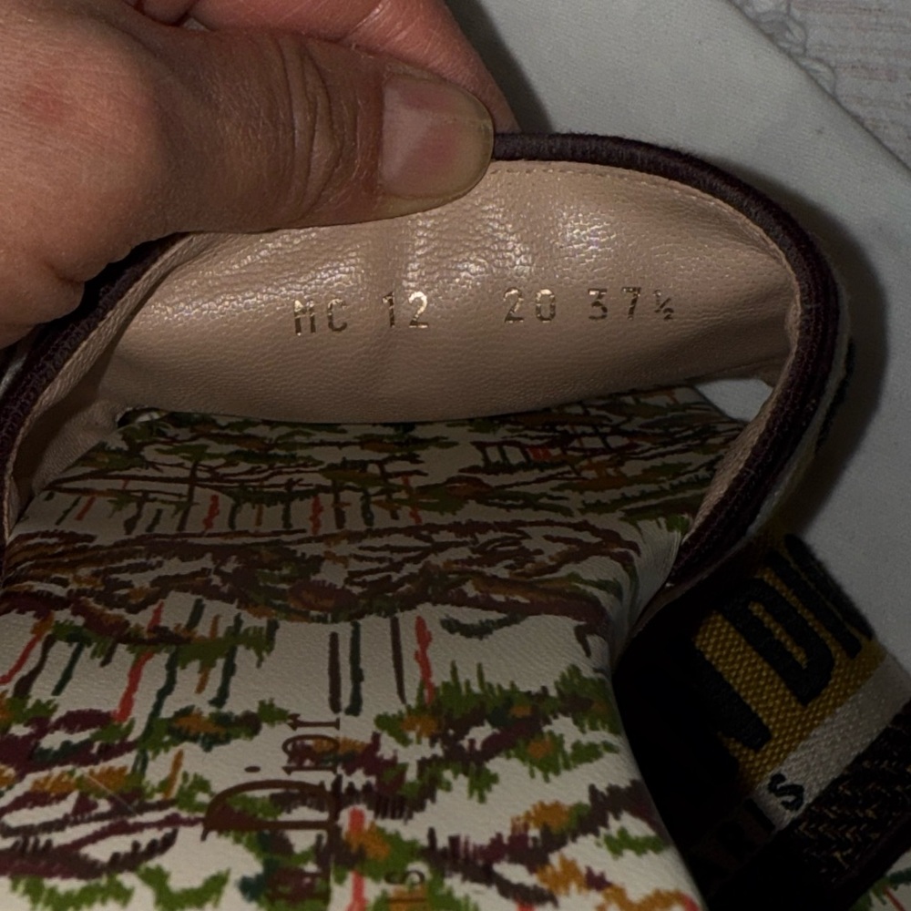Dior Camouflage Floral Slides - Picture 6 of 8